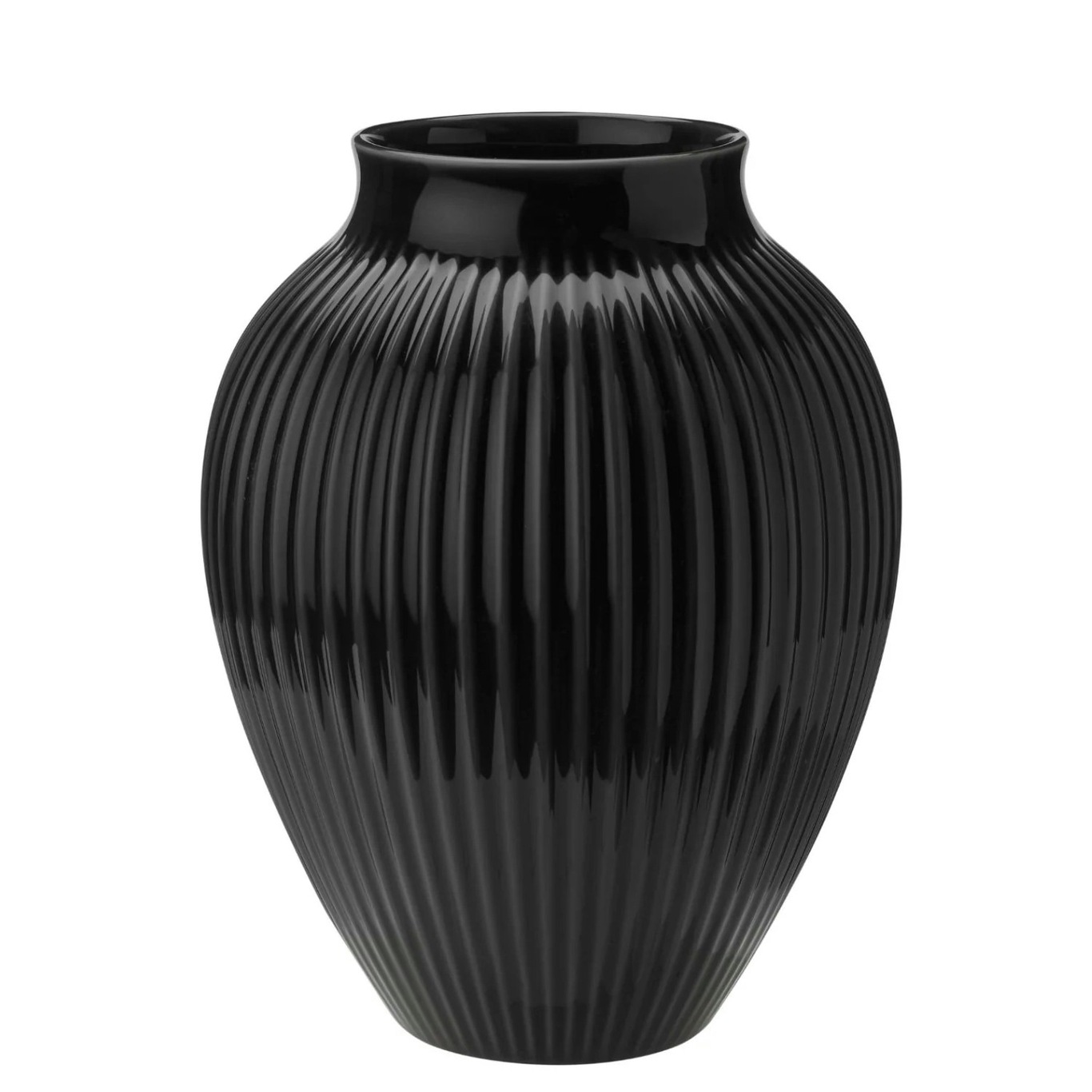 Vase Profilert 27 cm, Svart