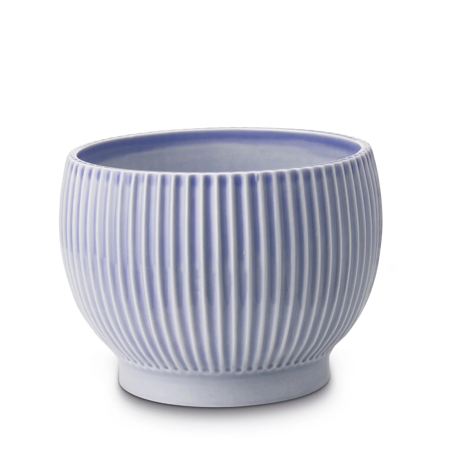 Knabstrup Keramik Ytterkrukke Profilert Ø14,5 cm, Lavender Lavendel Keramikk