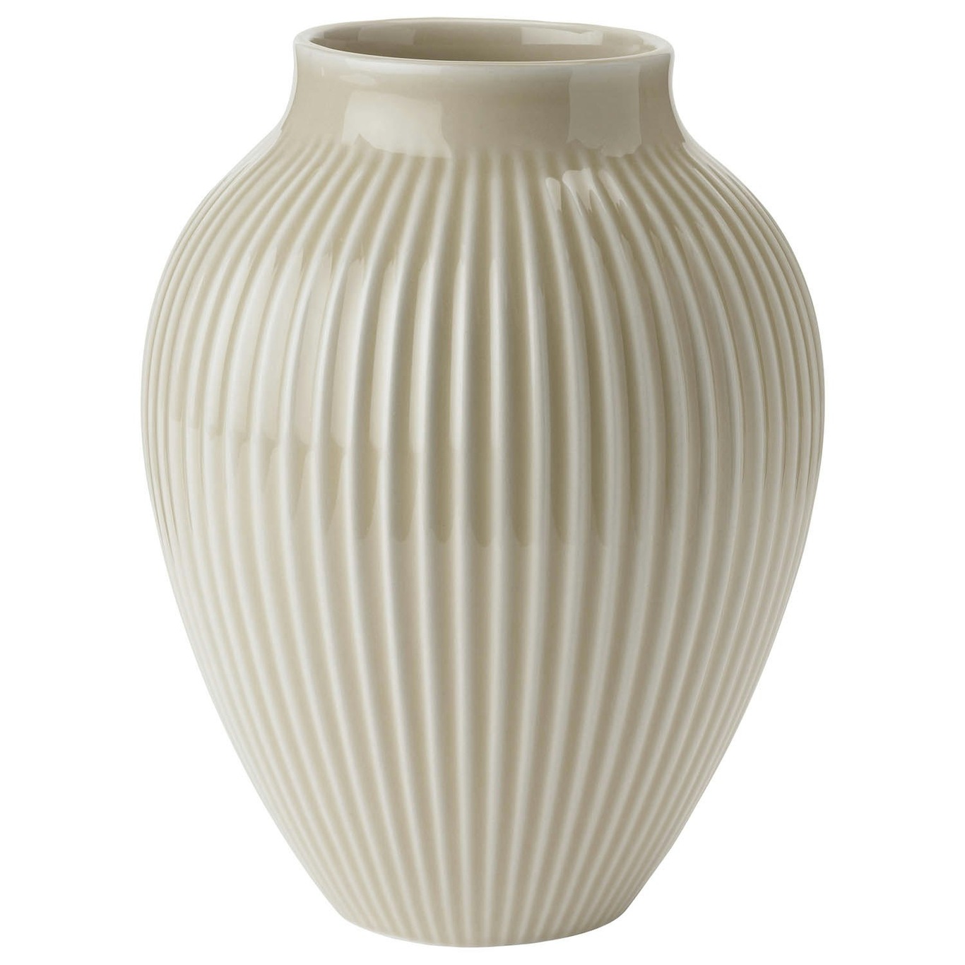 Vase Profilert 20 cm, Sand
