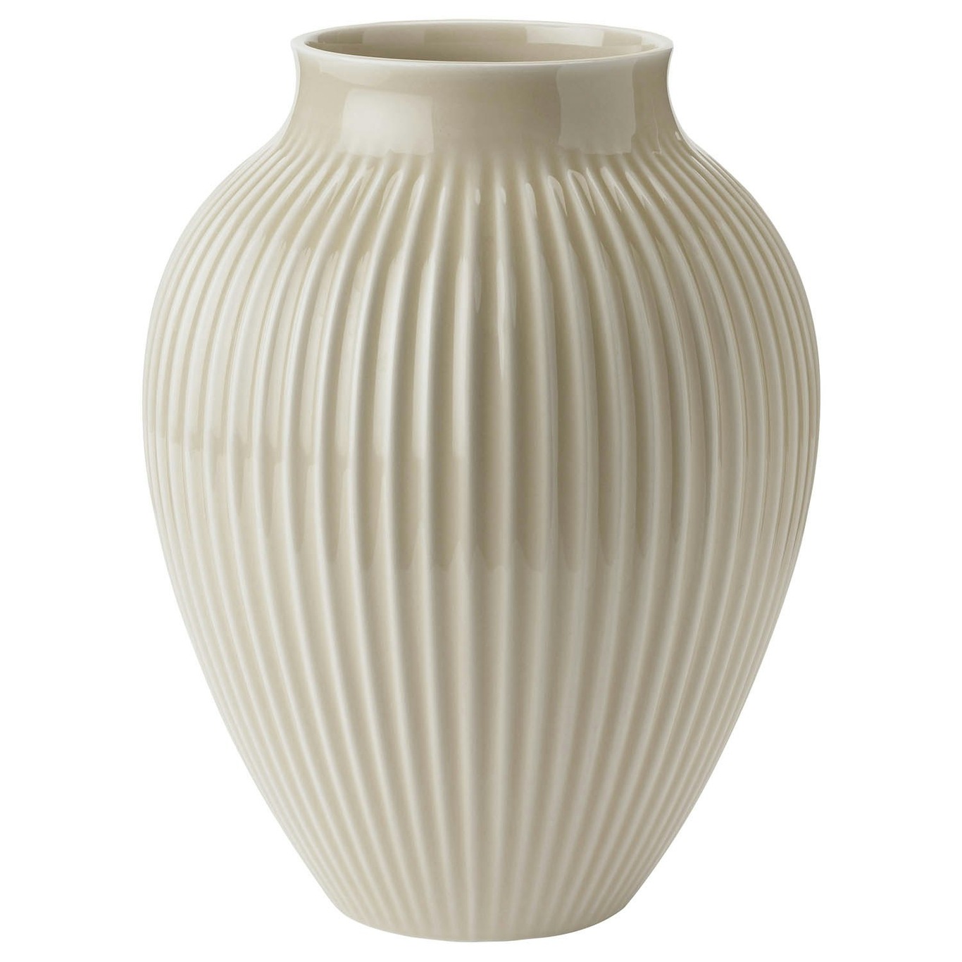 Vase Profilert 27 cm, Sand