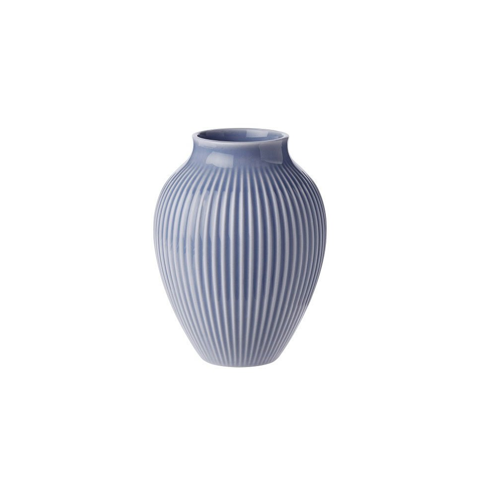 Vase Profilert Lavendelblå 12,5 cm