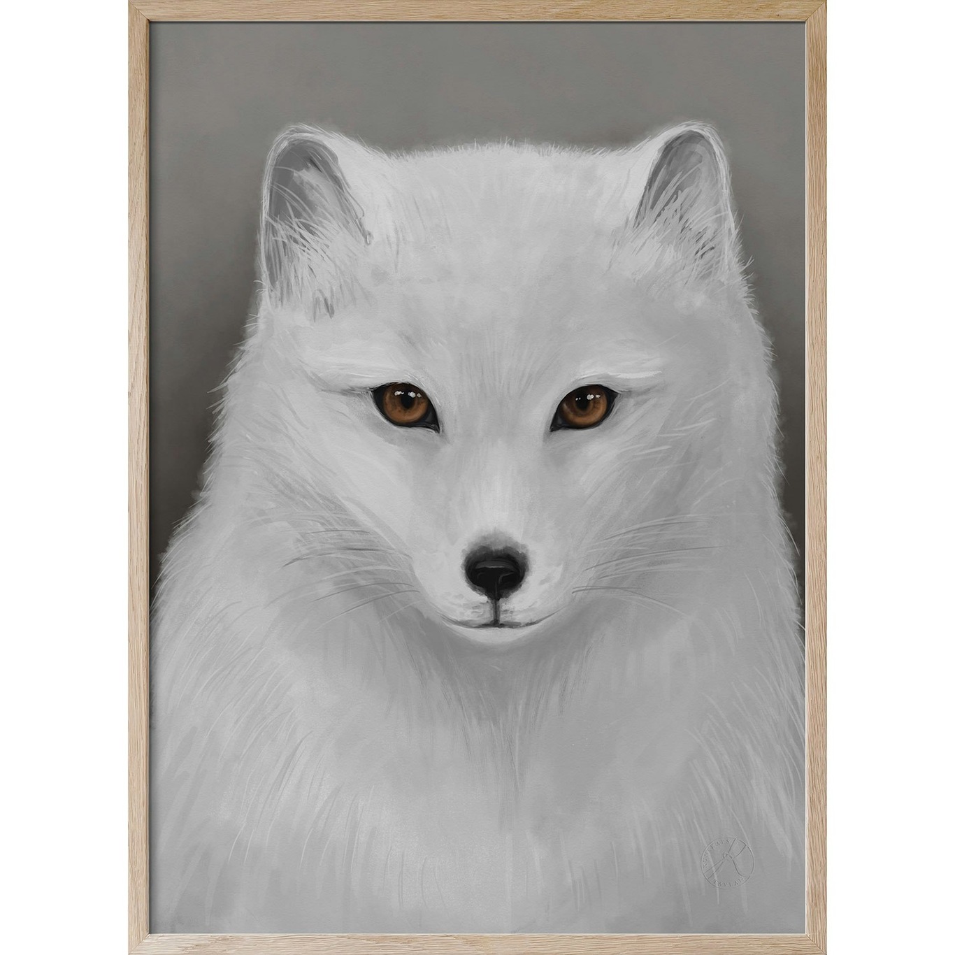 Mountain Fox Plakat, 30x40 cm