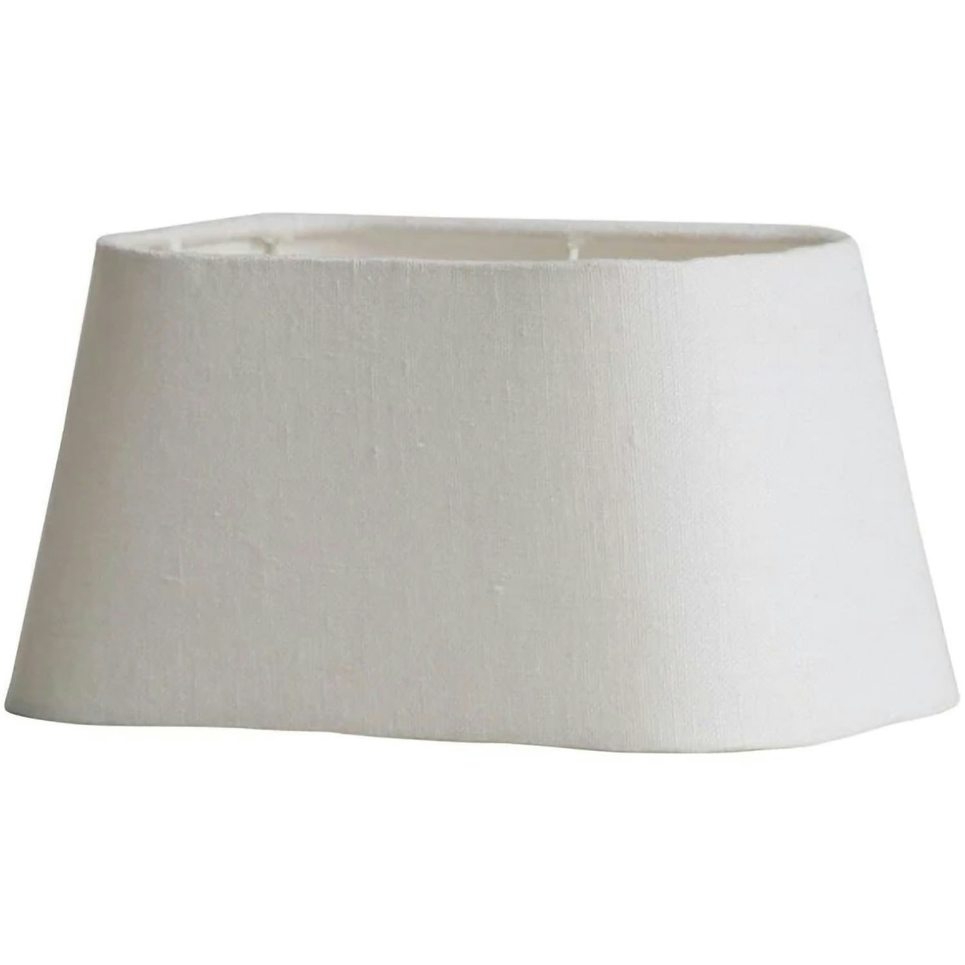 Rustic Lampeskjerm Hvit 18,5x30,5 cm