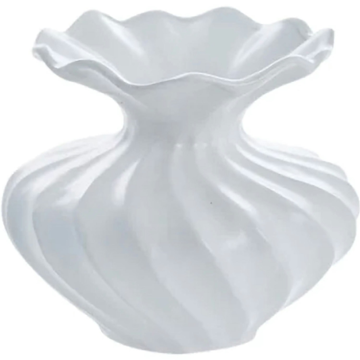 Susille Vase 14 cm, Hvit