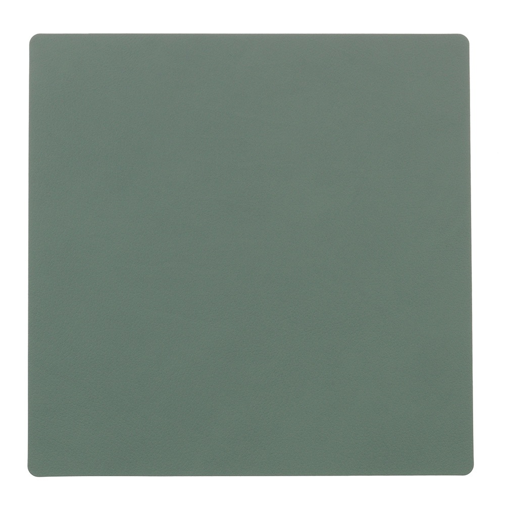 Square Glassunderlegg Nupo 10x10 cm, Pastellgrønn
