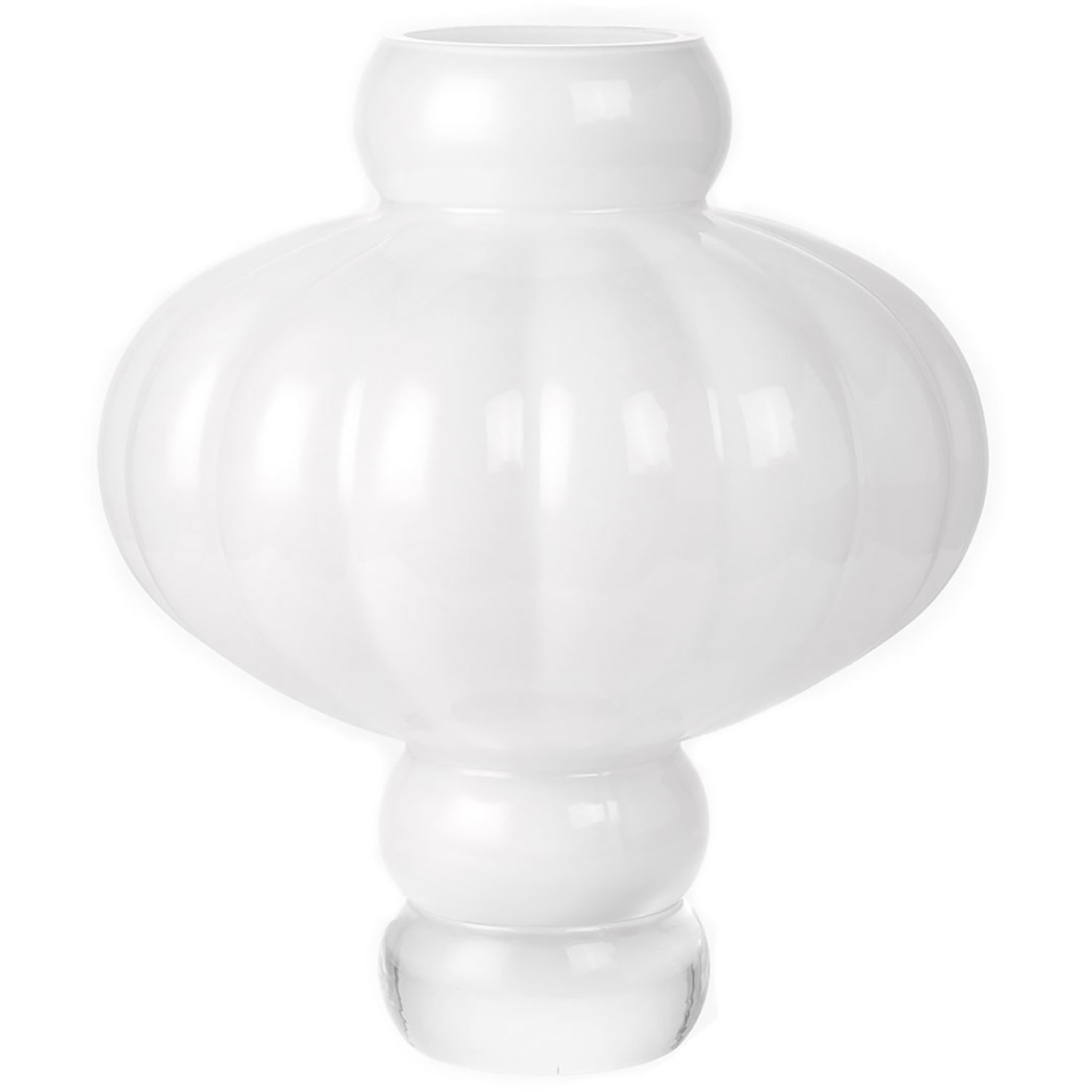 Balloon 08 Vase 30 cm, Opal White