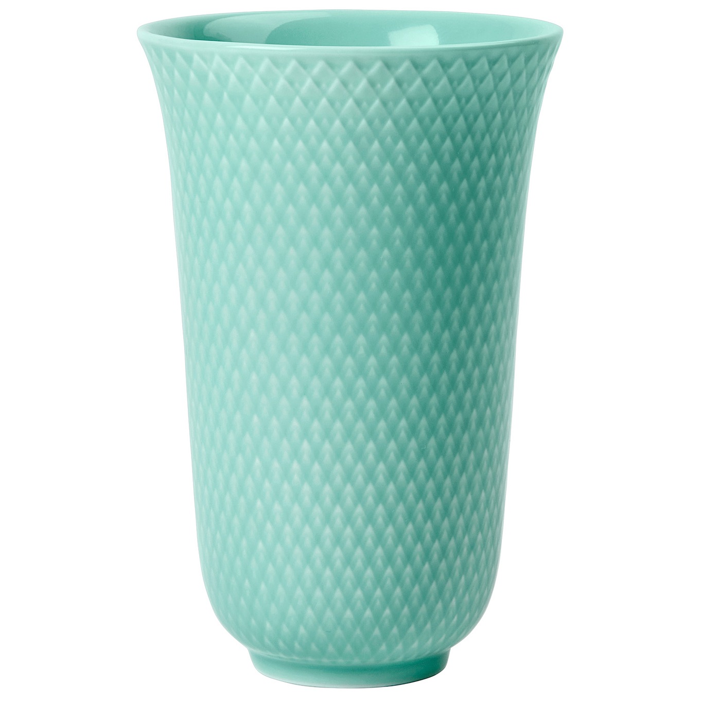 Rhombe Color Vase H15 cm, Aqua