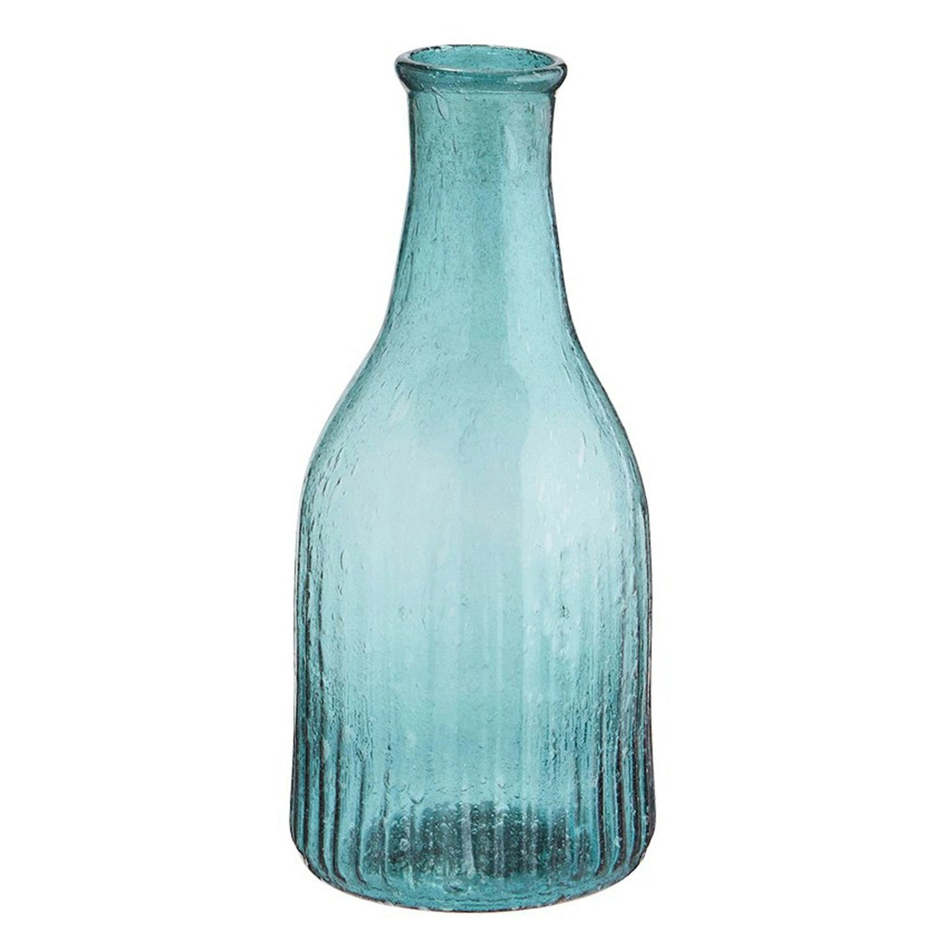 Vase Resirkulert Glass Teal, 7 cm