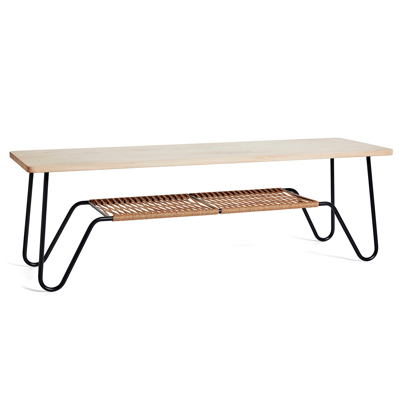 Marcel Coffee Table/Sideboard 160x50 cm, Soaped Rustic Oak