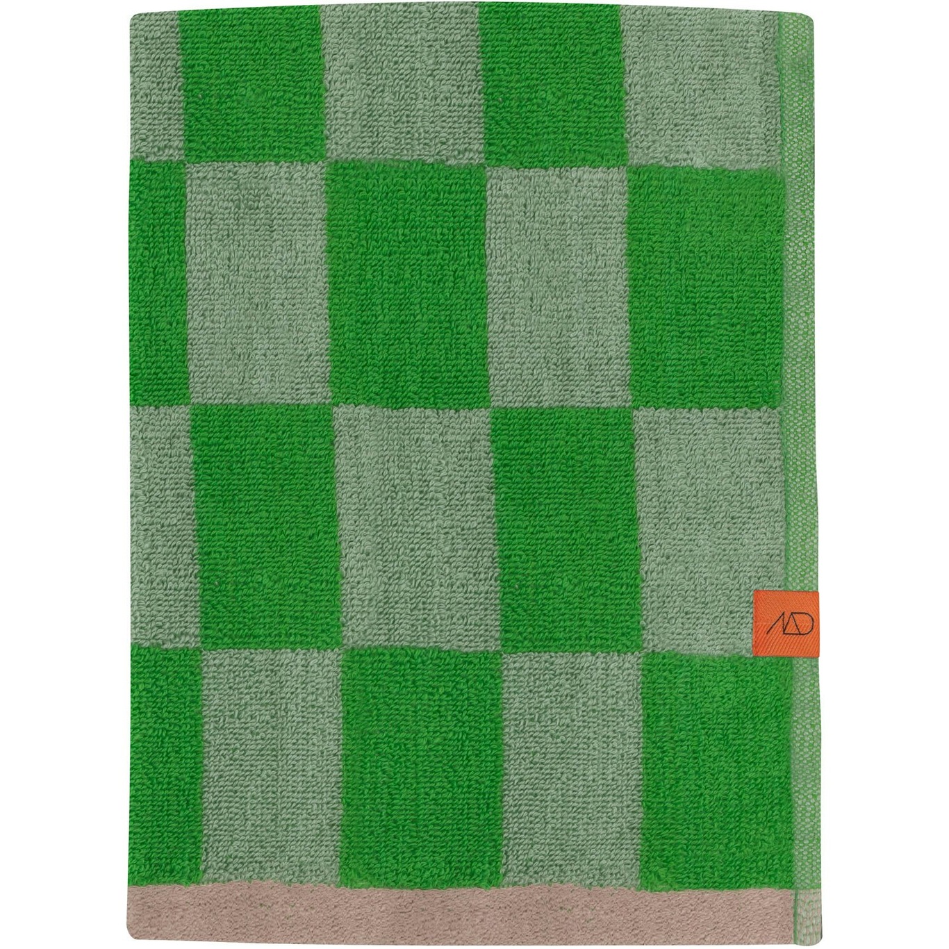Retro Badehåndkle 70x133 cm, Classic Green