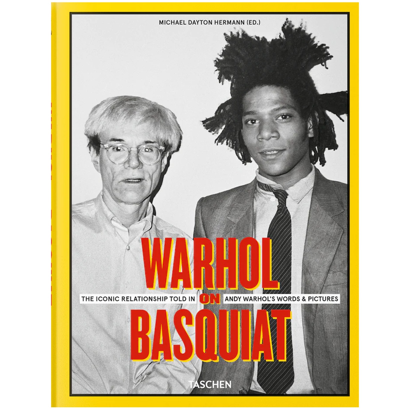 Warhol on Basquiat Bok