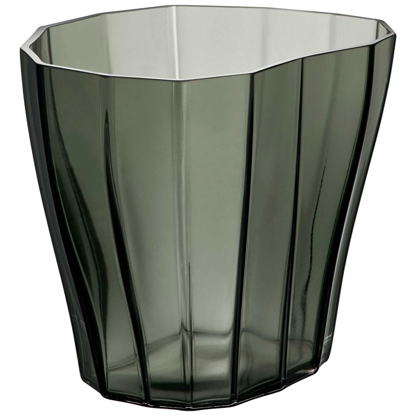 Reed Vase 17,5 cm, Grønn