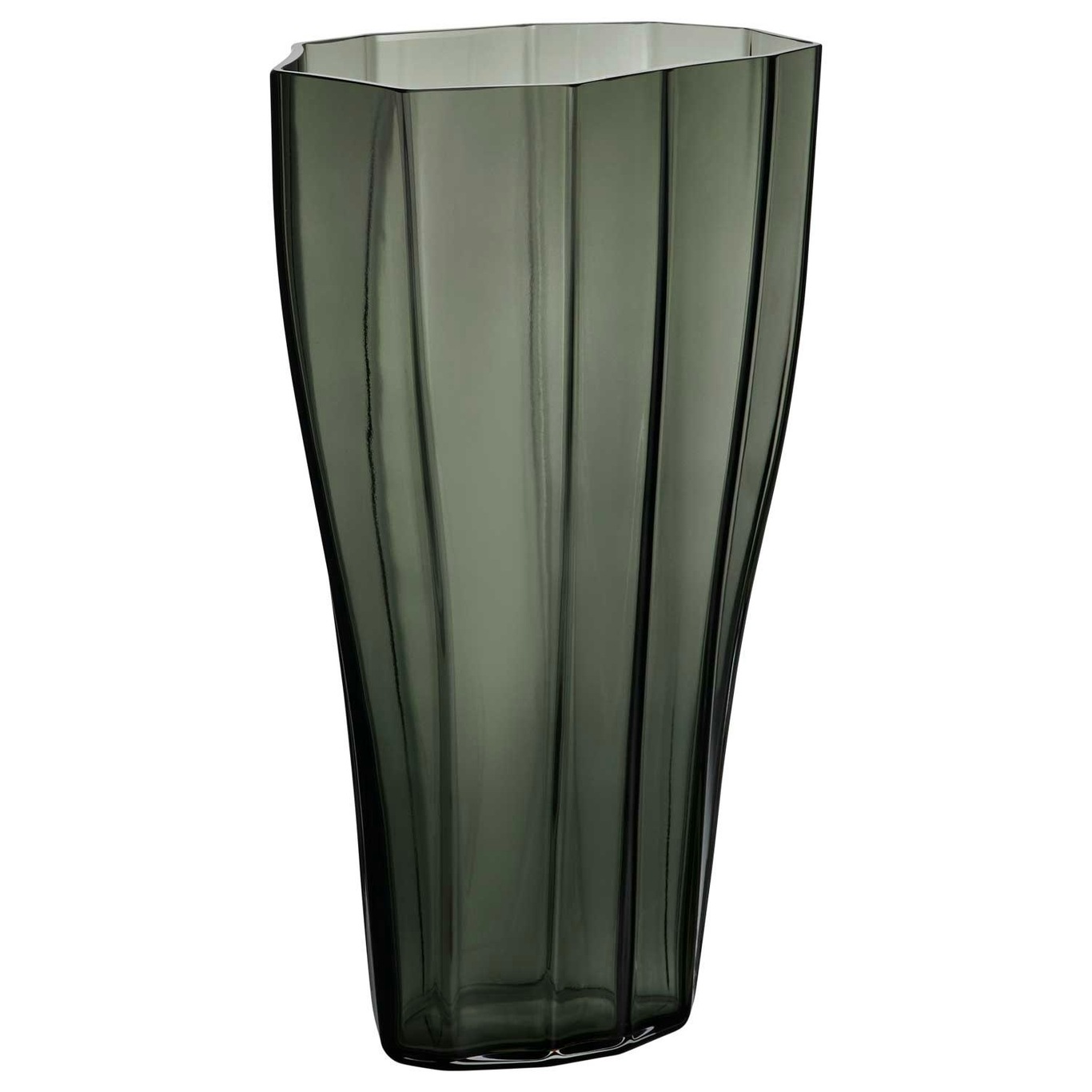 Reed Vase 30 cm, Grønn