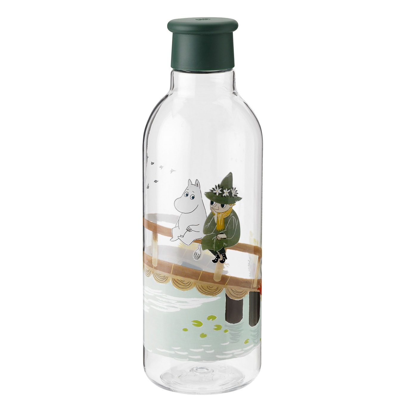 DRINK-IT Vannflaske 0,75 L, Mørkegrønn