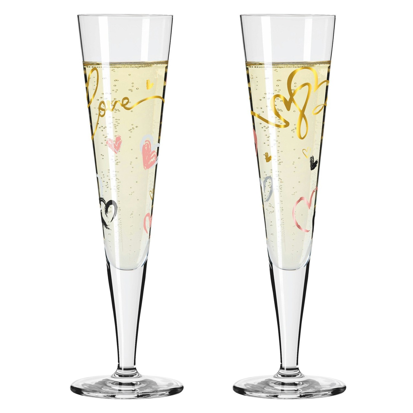 Goldnacht Champagneglass 2-pk, H23