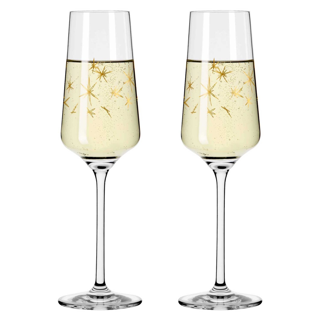Celebration Deluxe Champagneglass Stars 2-pk, 23 cl
