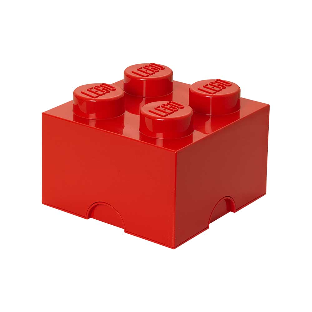 LEGO® Boks 8 Knotter, Lys Rød
