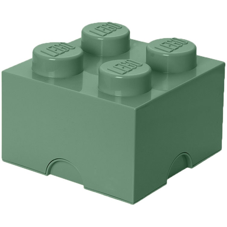LEGO® Boks 8 Knotter, Sand Green
