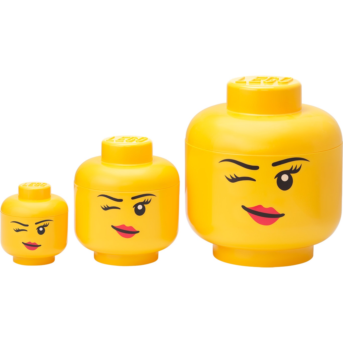 LEGO® Boks Hode Collection 3 Deler, Winking