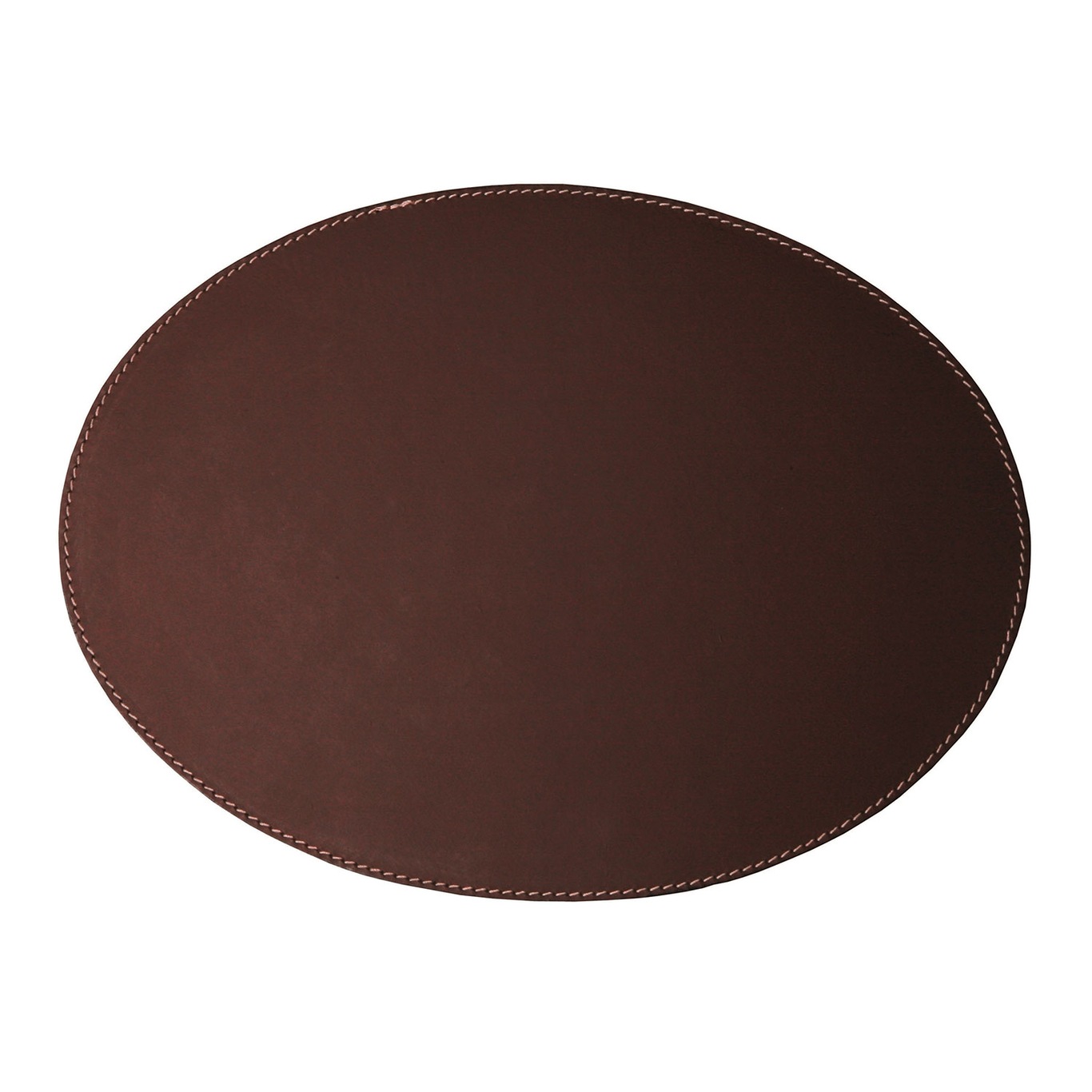 Bordbrikke Oval 35x48 cm, Sjokoladebrun