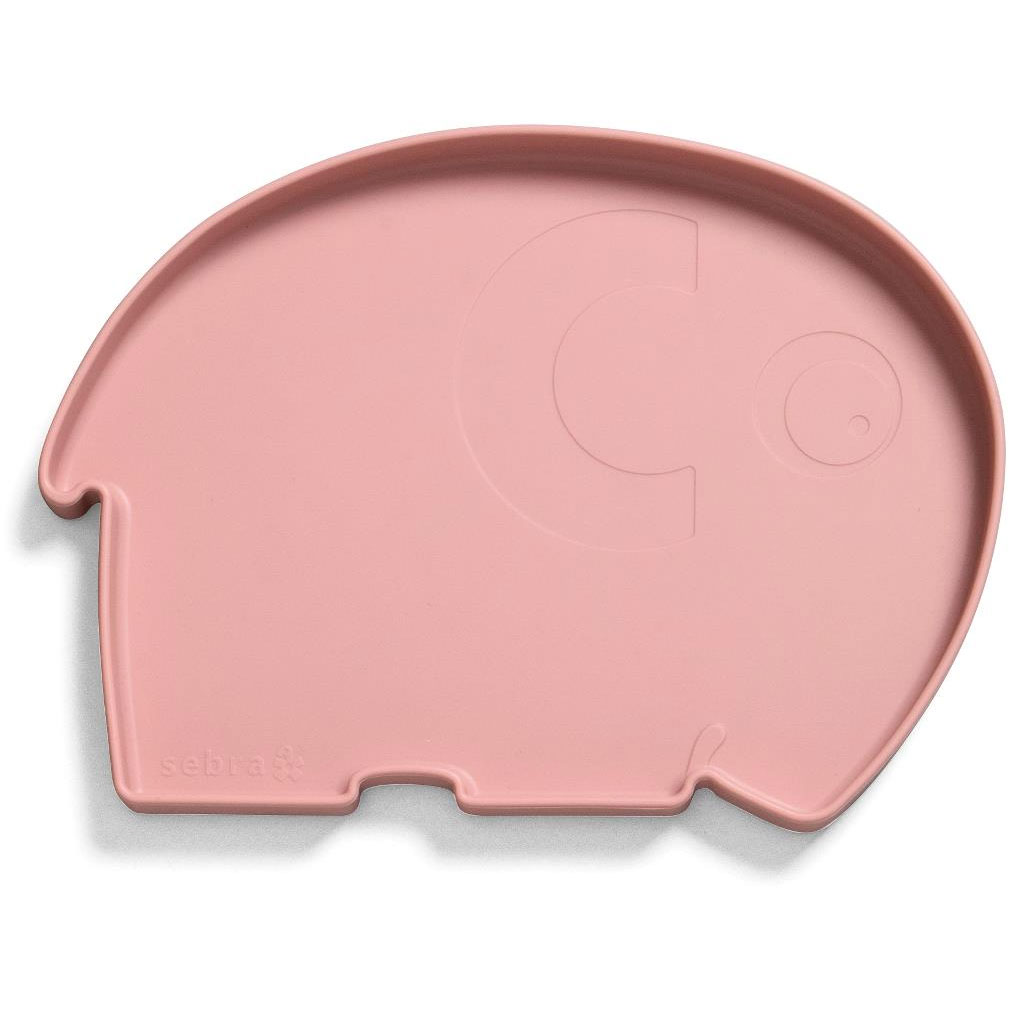 Fanto The Elephant Silikontallerken, Blossom Pink