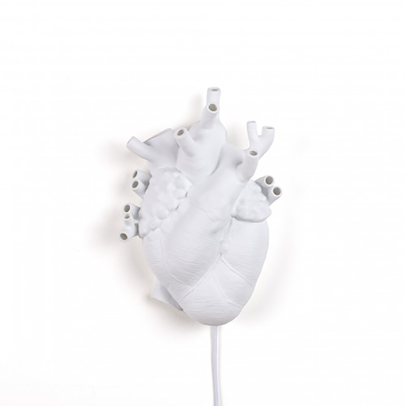 Heart Vegglampe, Porselen