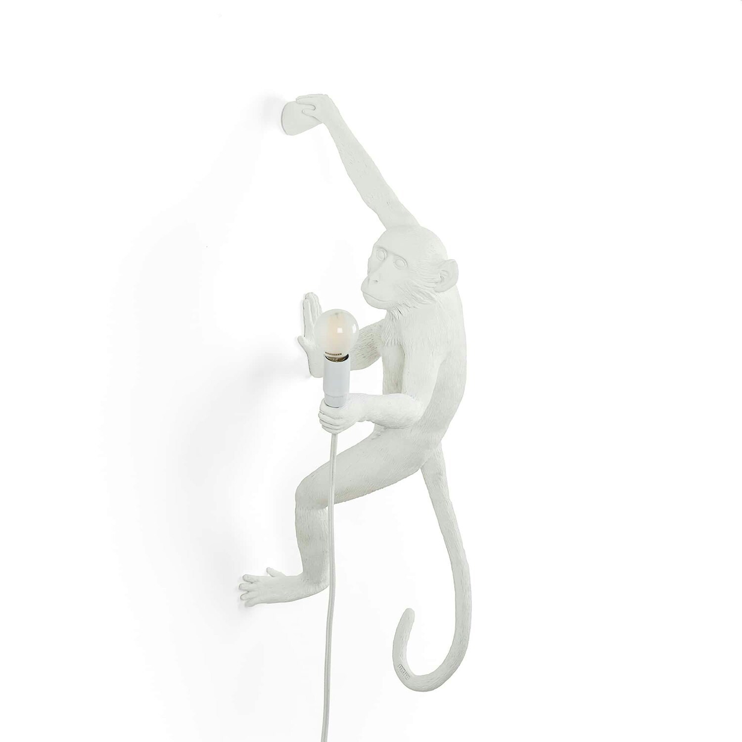 Monkey Lamp Lampeskjerm, Hvit - Seletti @