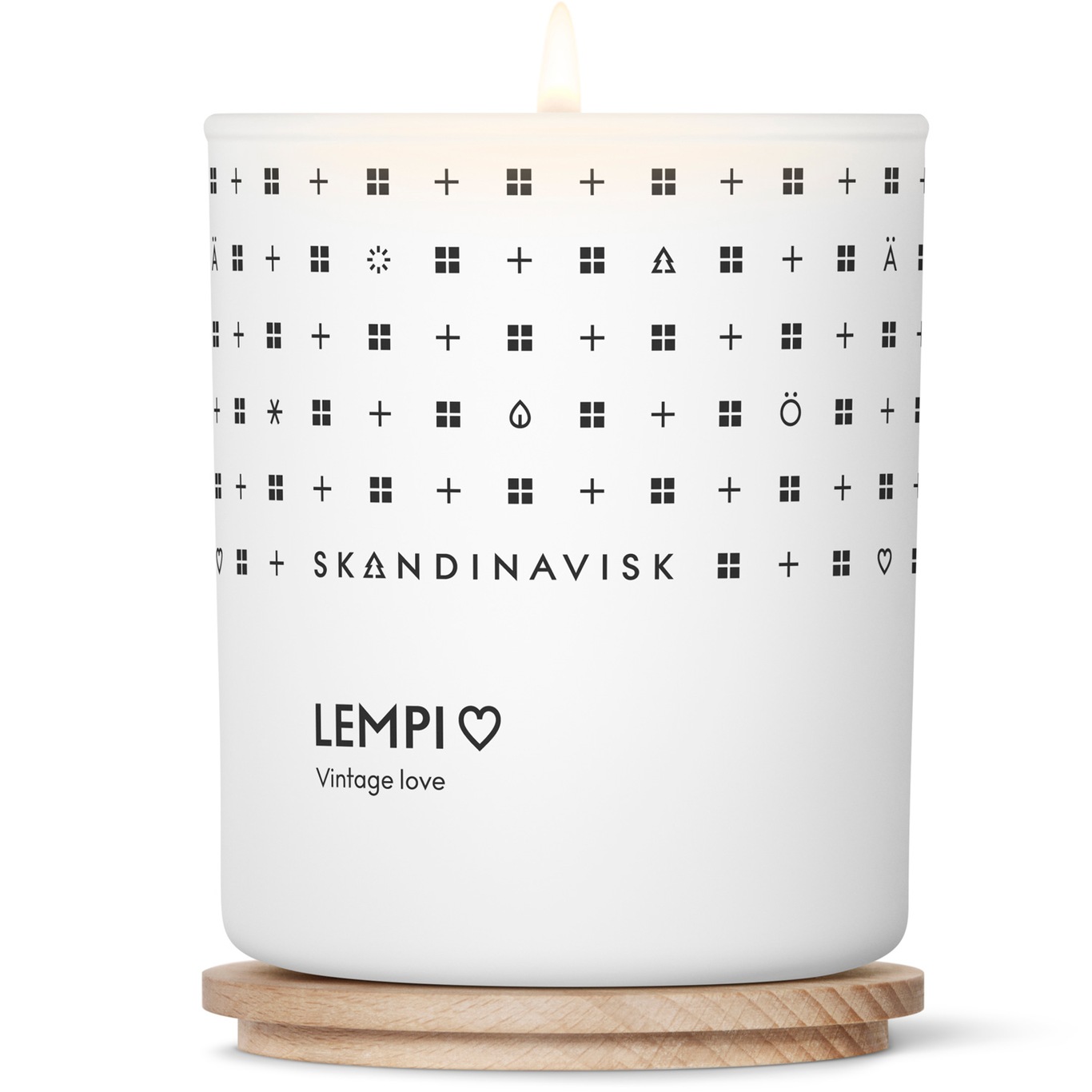 LEMPI Scented Candle with Lid 200g