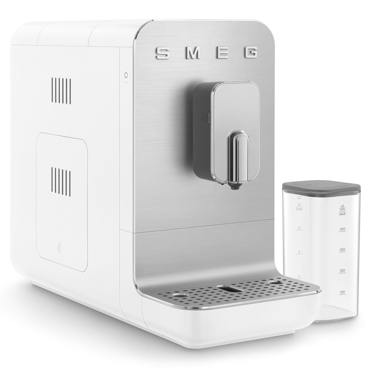 Automatisk Kaffemaskin med Melksystem, Hvit