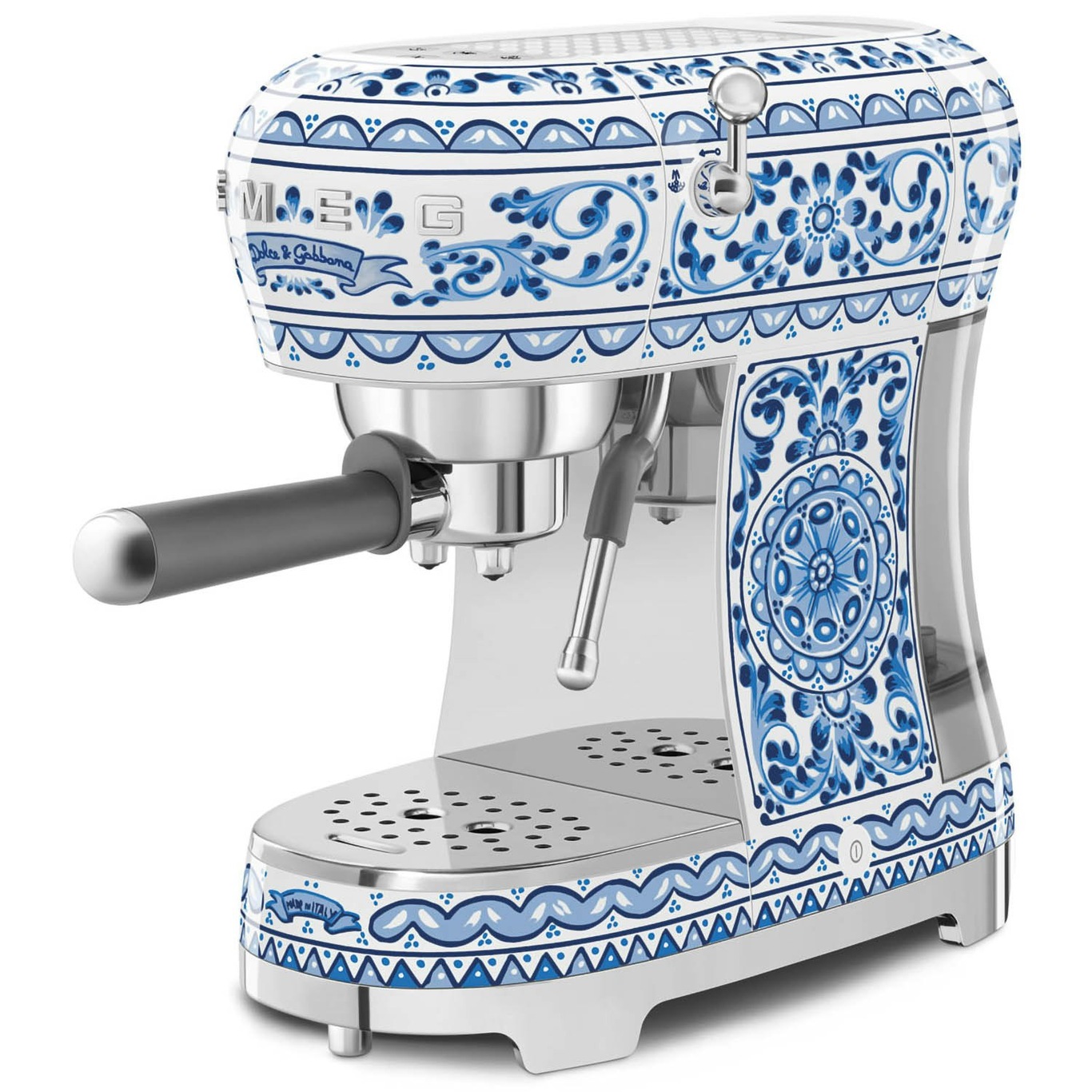 Dolce & Gabbana Espresso Machine, Blu Mediterraneo