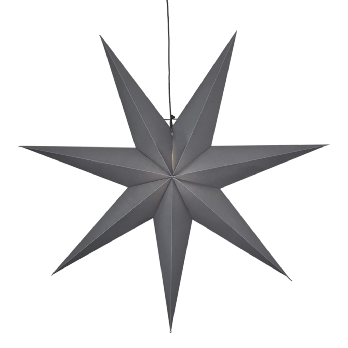 Stjerne Ozen 100 cm, Grå