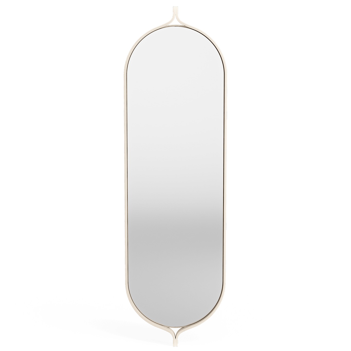 Comma Speil 135 cm, Hvitpigmentert