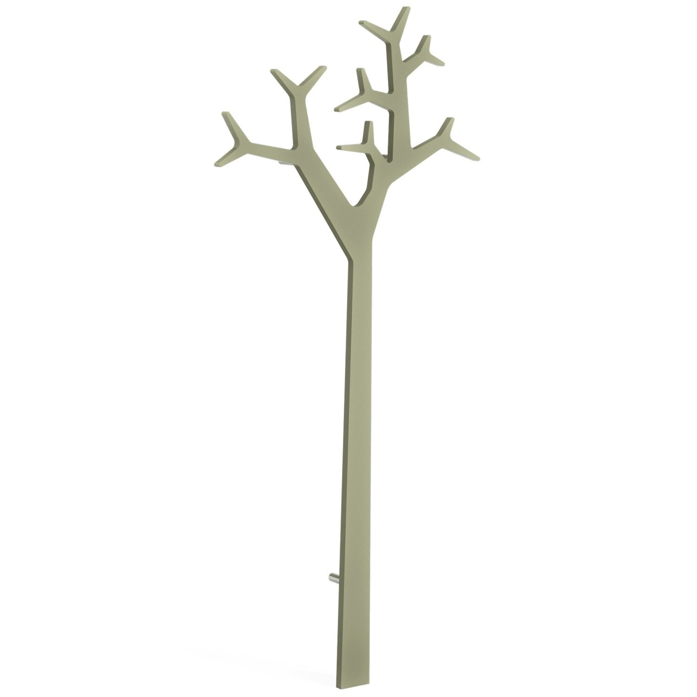 Tree Klesstativ Veggmontert 194 cm, Hvit