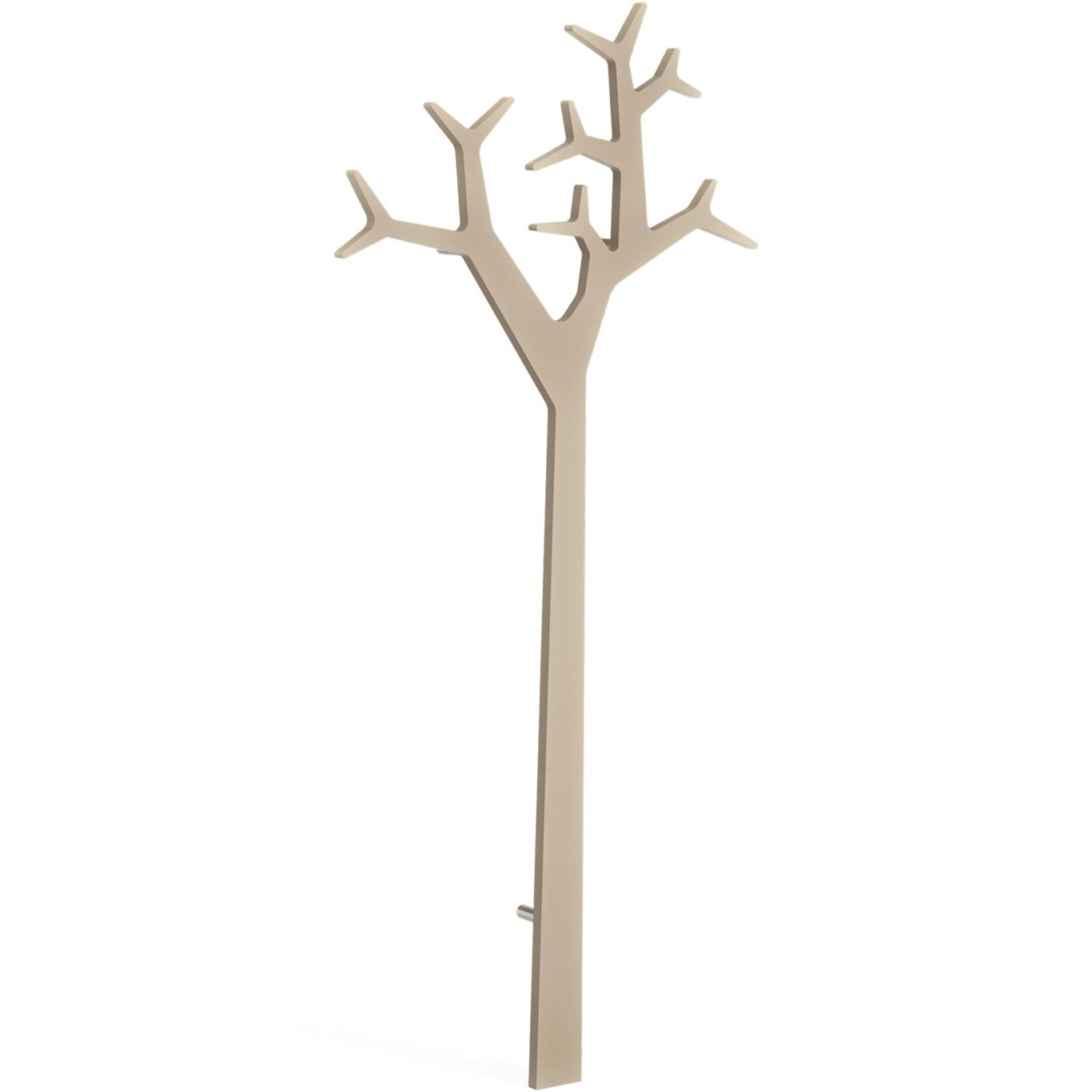 Tree Klesstativ Veggmontert 194 cm, Nutmeg