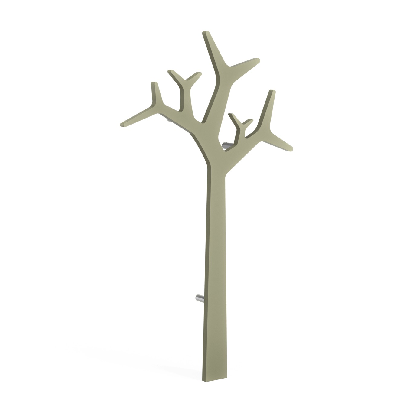 Tree Klesstativ Veggmontert 134 cm, Moss Green