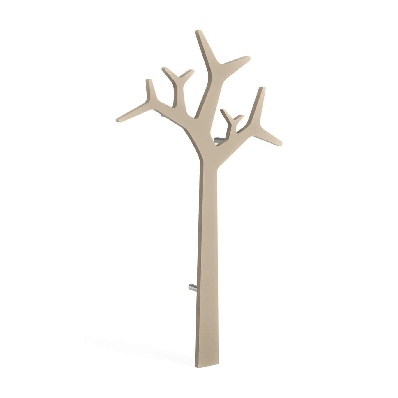 Tree Klesstativ Veggmontert 134 cm, Nutmeg