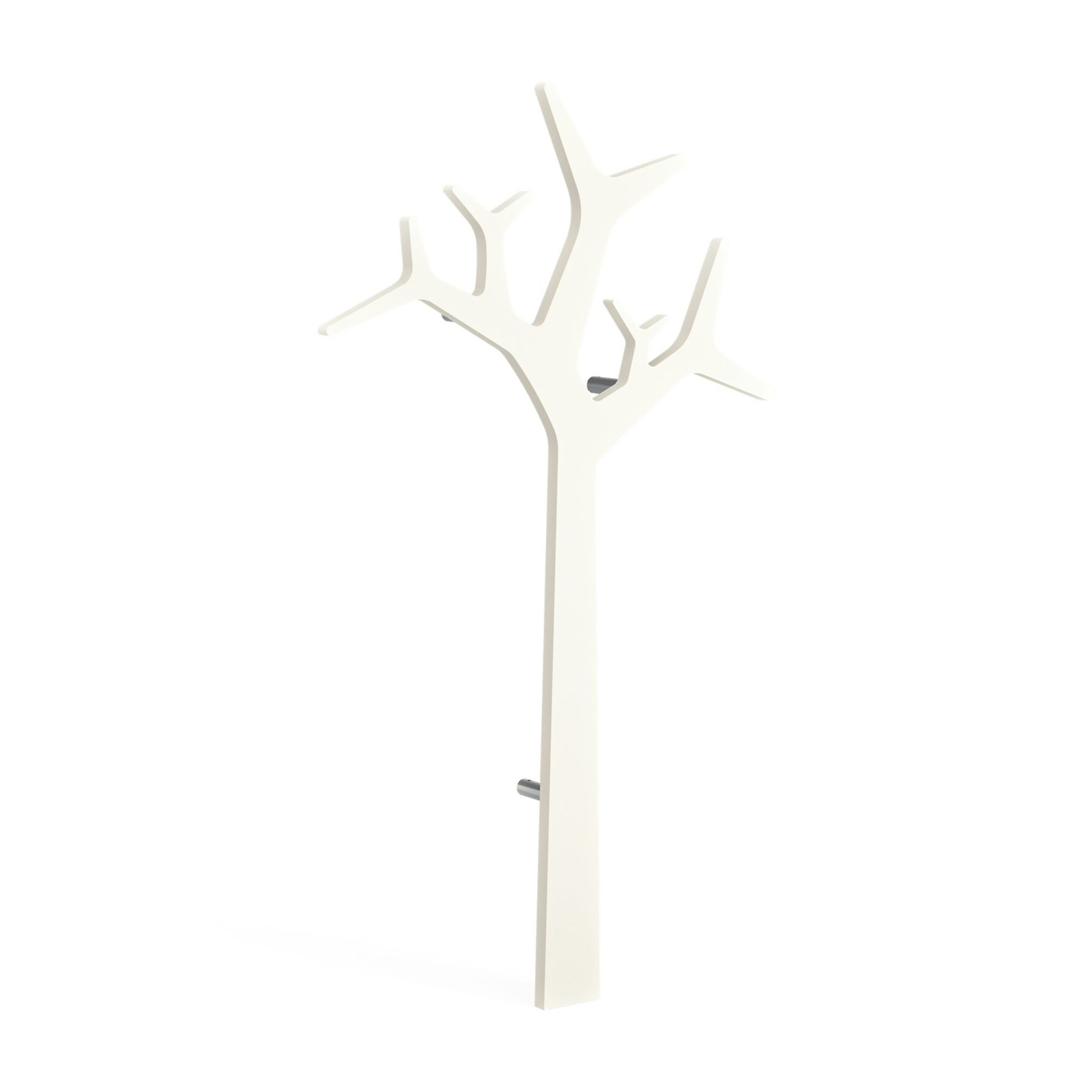 Tree Klesstativ Veggmontert 134 cm, Soft White