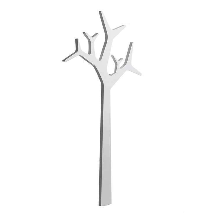 Tree Klesstativ Veggmontert 134 cm, Hvit