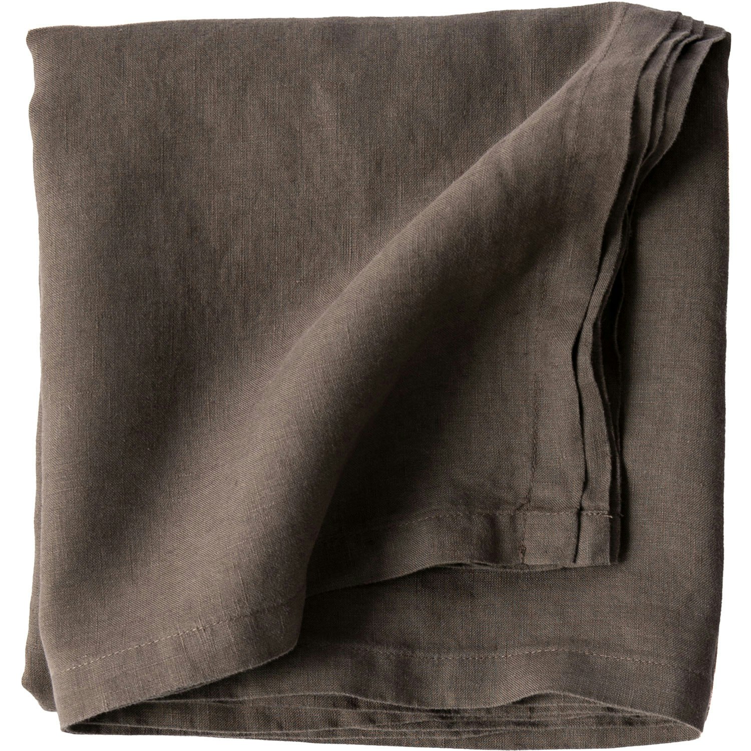 Tell Me More Linen Duk 145x145 cm, Taupe Lin