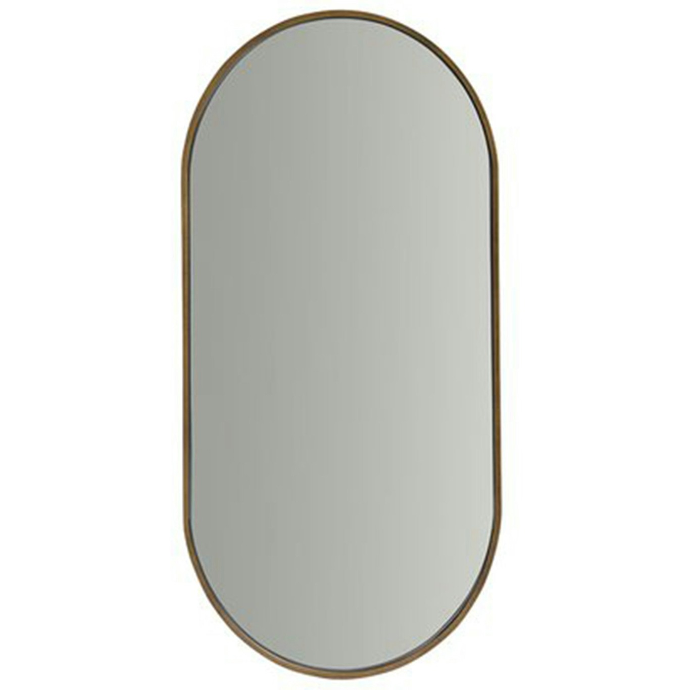 Speil Oval 55x115 cm, Honey