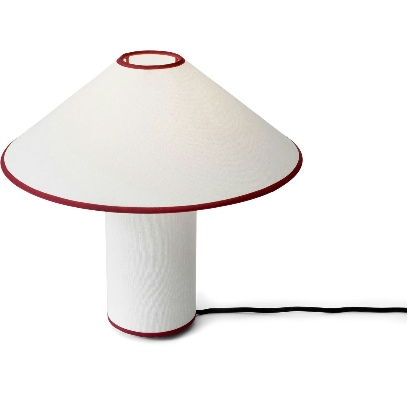 Colette ATD6 Bordlampe, Hvit/Merlot