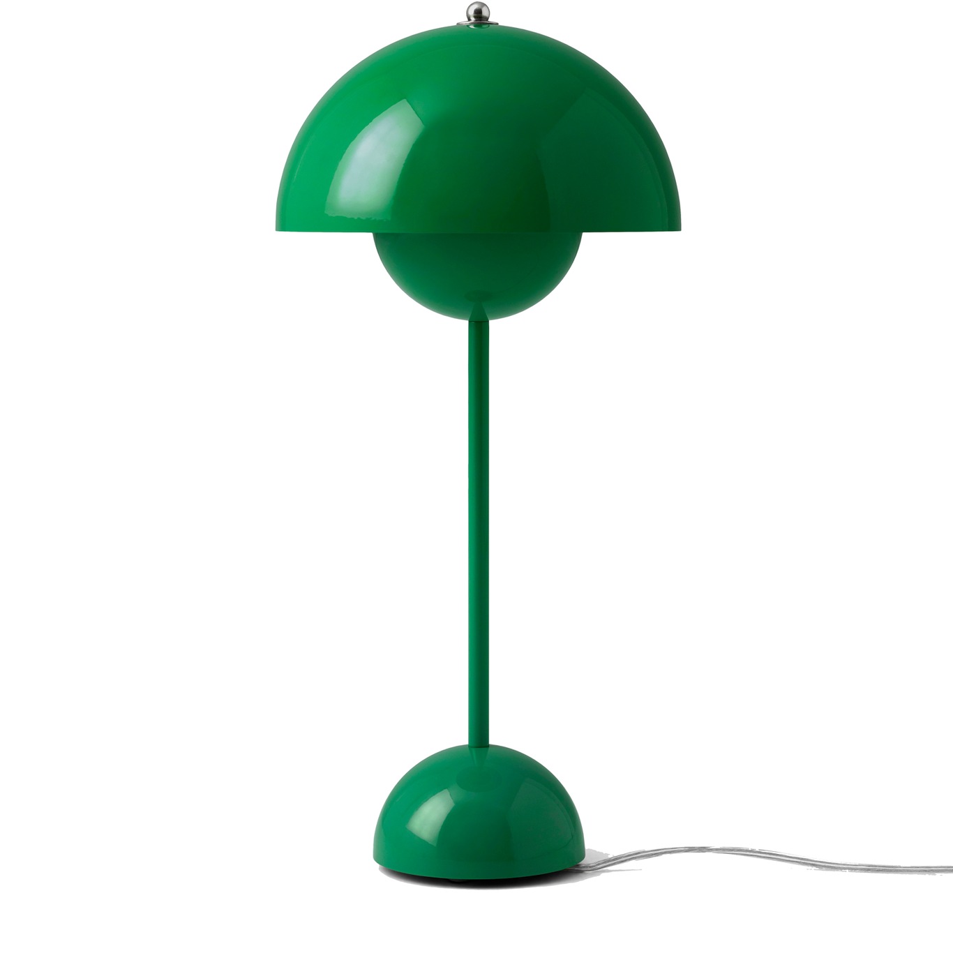 Flowerpot VP3 Bordlampe, Signalgrønn