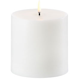 LED Kubbelys Nordic White, 10x10 cm