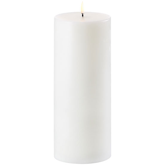 LED Kubbelys Nordic White, 10x25 cm