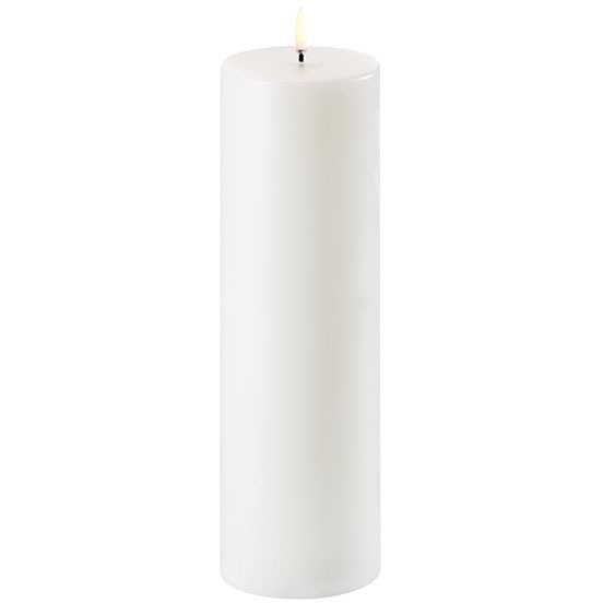 LED Kubbelys Nordic White, 7,8x25 cm