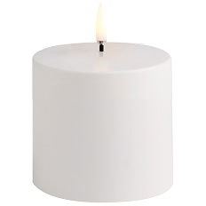LED Kubbelys Utendørs Hvit, 7,8 x 7,8 cm