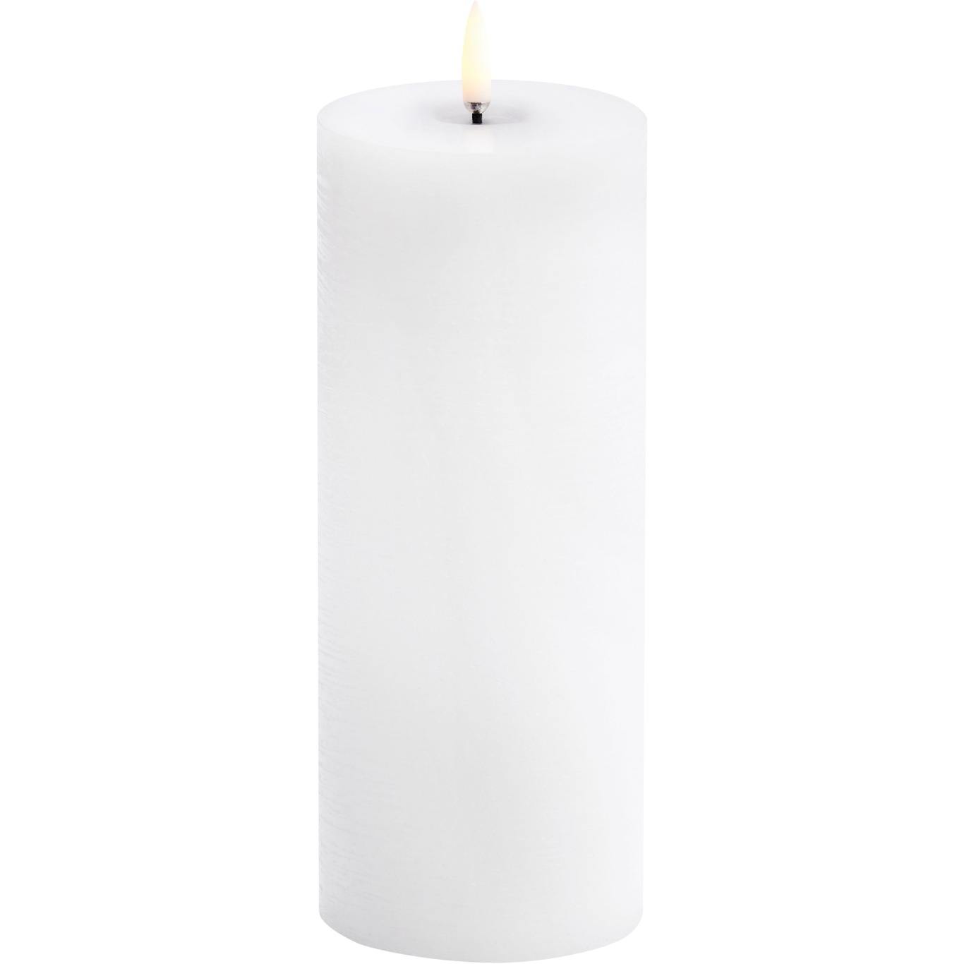 LED Kubbelys Smeltet 7,8x20,3 cm, Nordic White