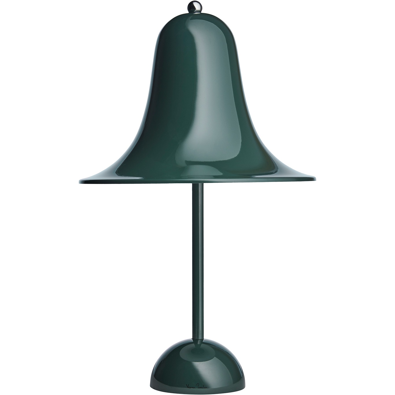 Pantop Bordlampe 23 cm, Mørkegrønn
