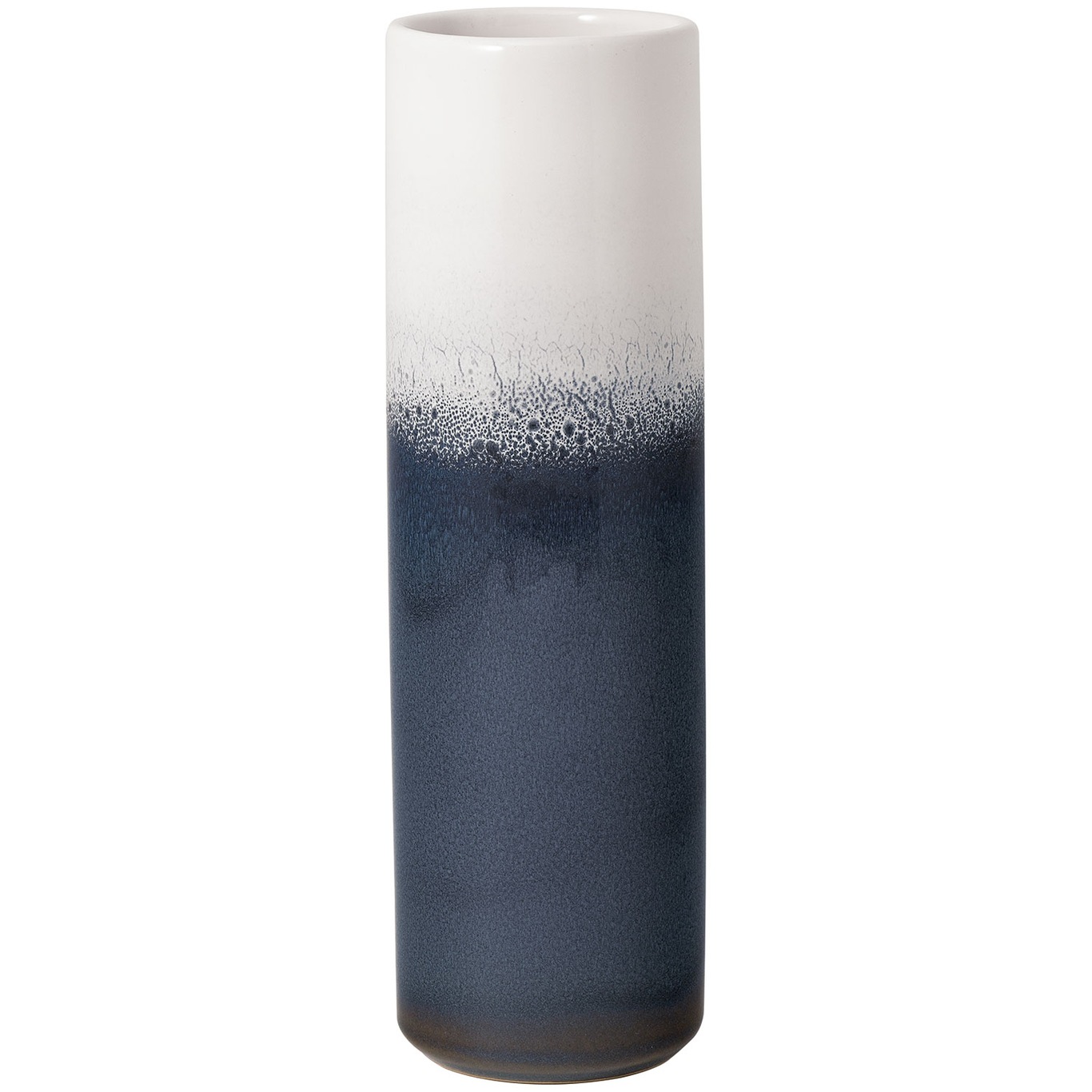 Lave Home Cylinder Vase Blå, 7,5x25 cm