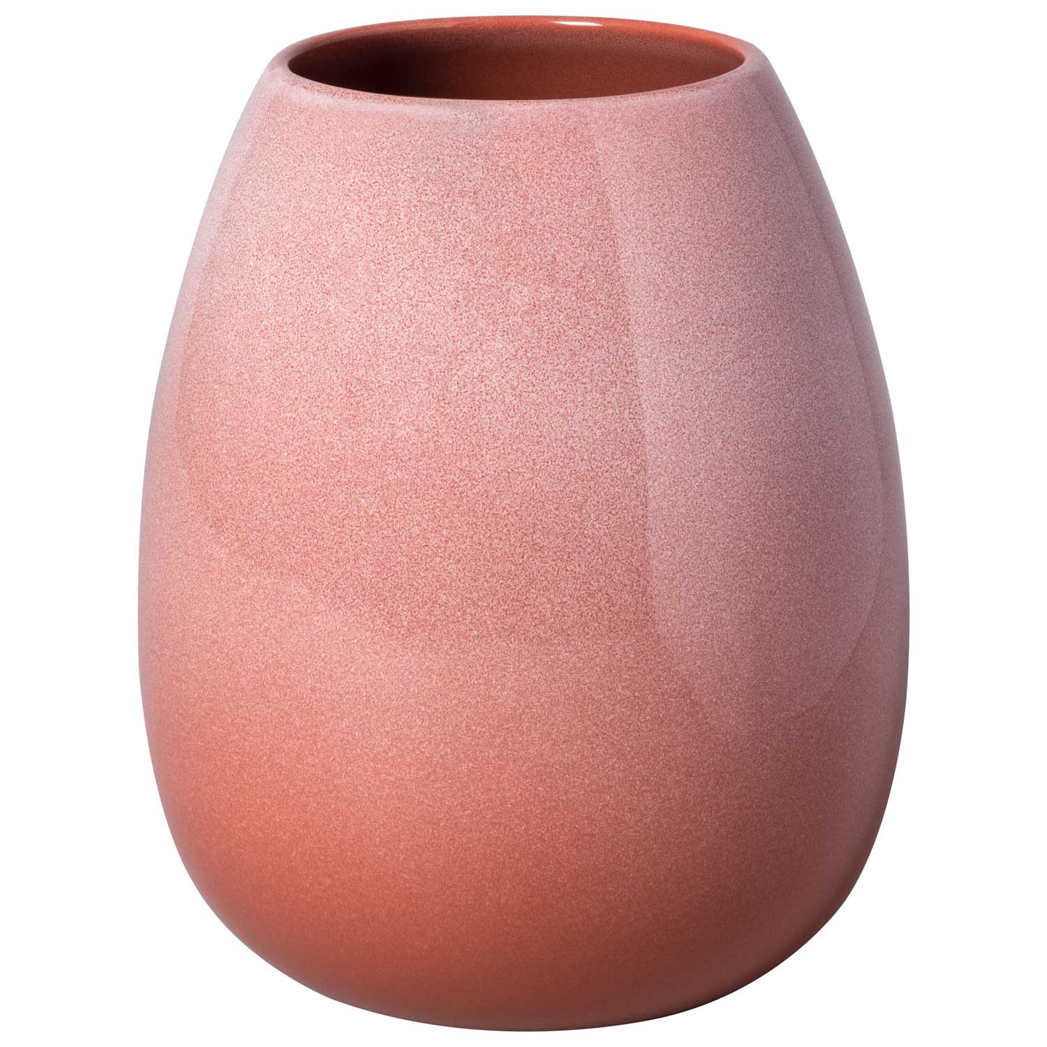 Villeroy & Boch Perlemor Home Drop Vase, 17,5 cm Rose (Pink) Steingods